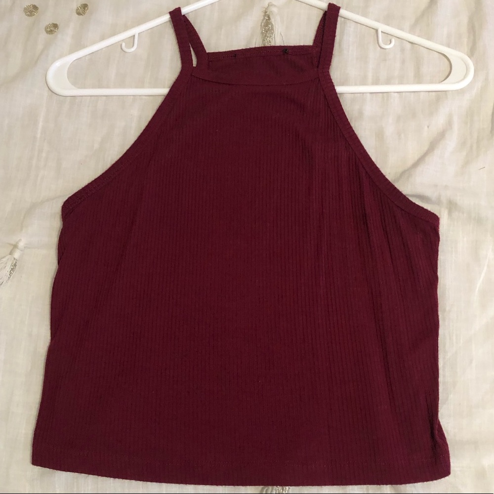 Maroon Top